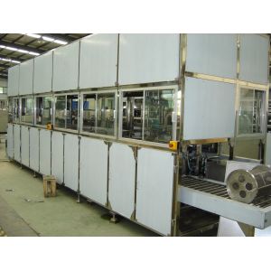 High Efficiency Automatic Ultrasonic Cleaning Machine 0.6MPa For Metal