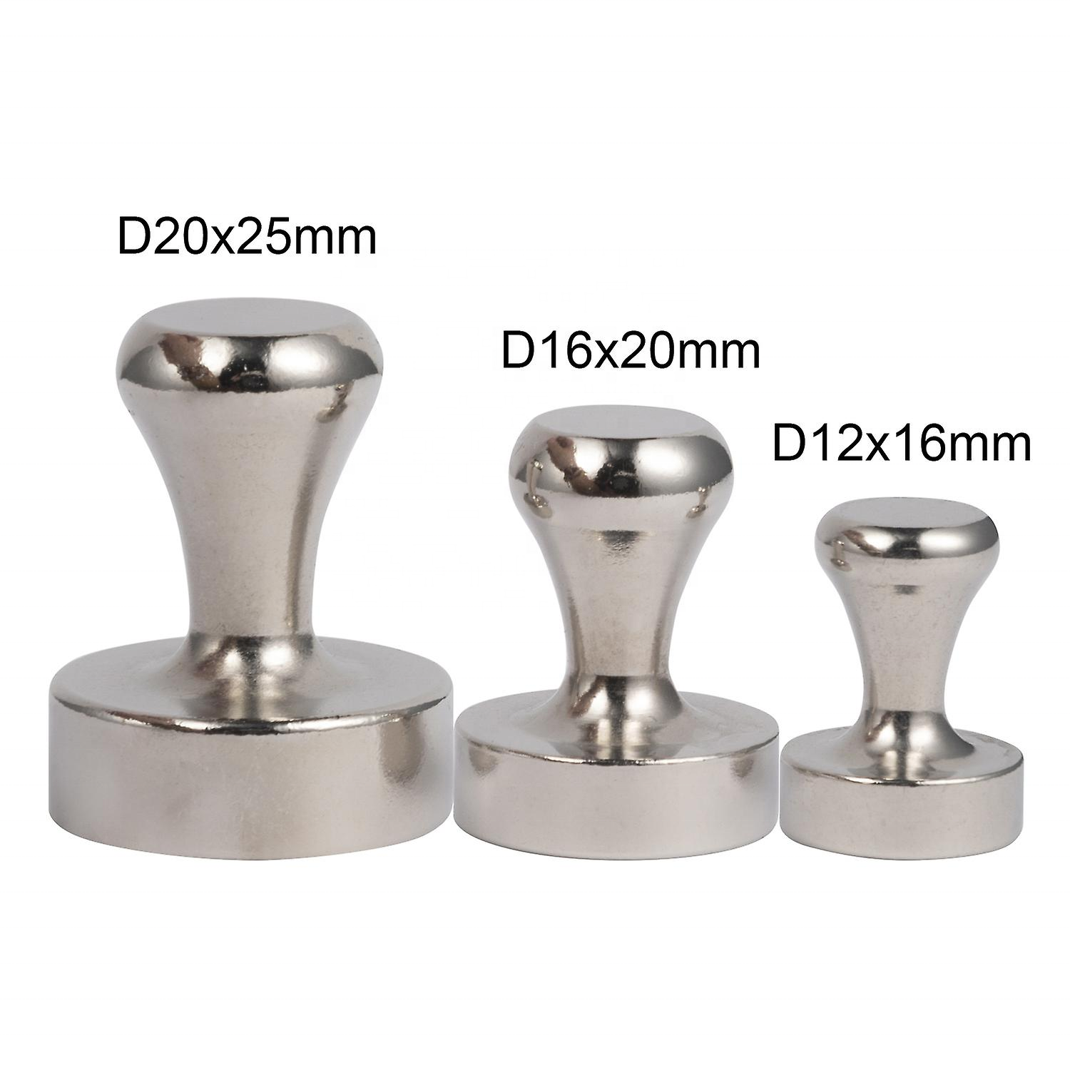Nickel Coating Neodymium Magnetic Steel Push Pin for Office and Refrigerator