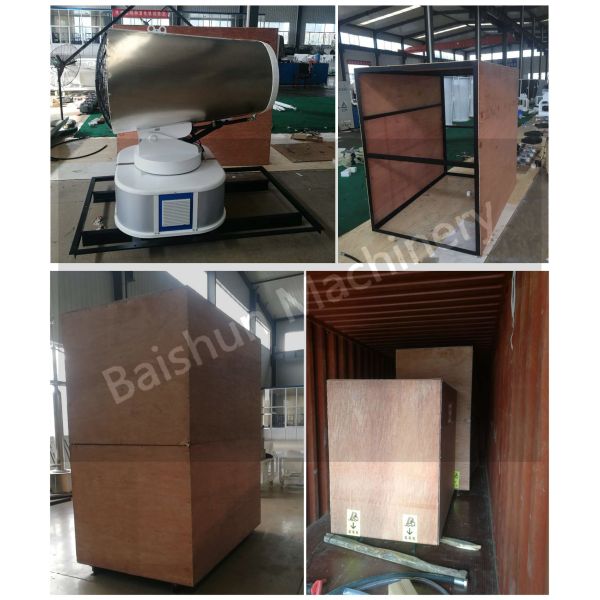 Environmental Protection Water Mist Cannon With Electric Control Less Water Consumption