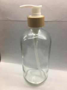 Quality 480ml 500ml 1000ml Glass Lotion Bottles For Shampoo Bathing Soap wholesale