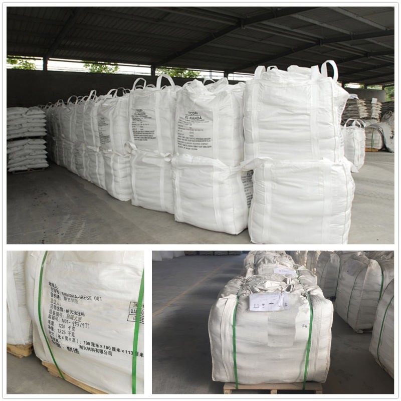 Grey Green Refractory K90 Powder for Steel Ladle Slide Gate Plate Set in Steel Making Plant