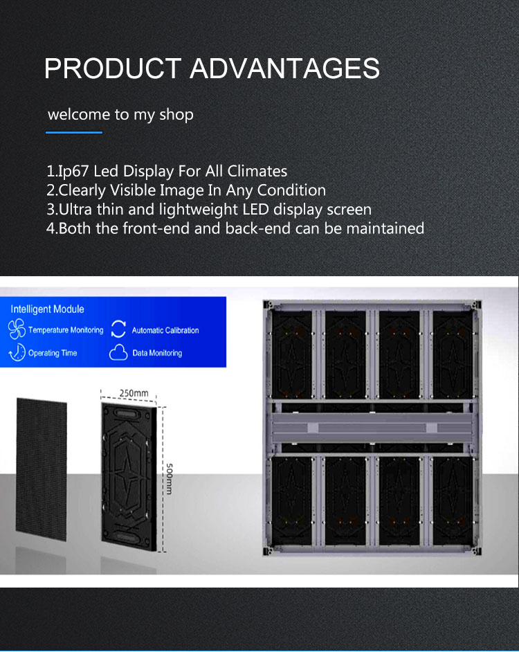Led Display Screen For Advertising Outdoor Wedding Advertising P8 Outdoor LED Video Screen With Panel Size