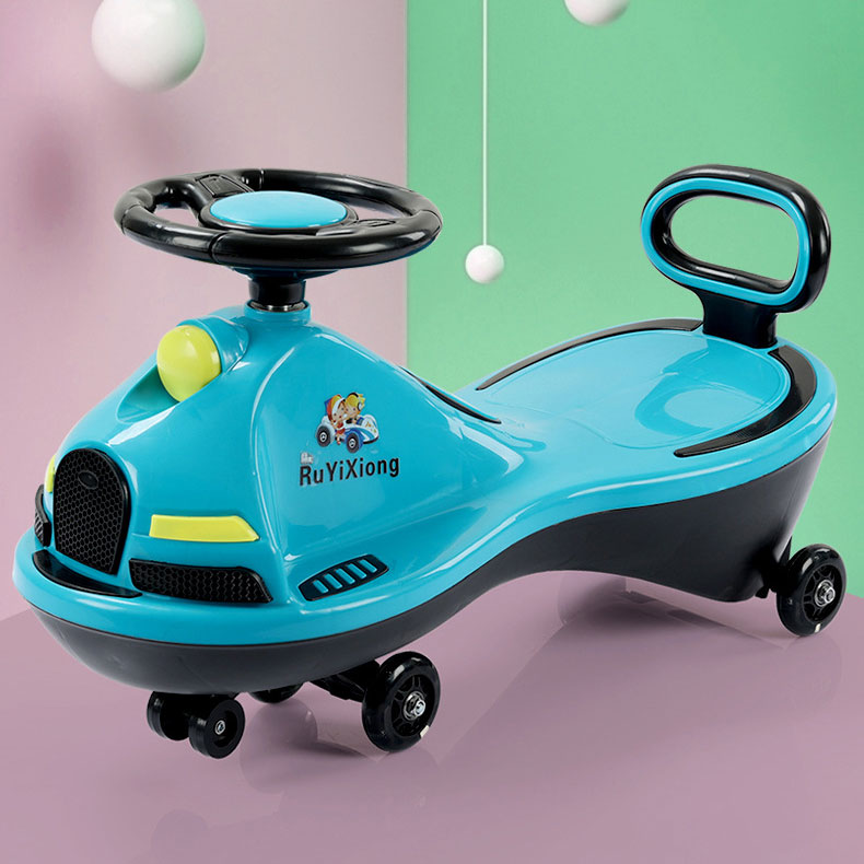 Unisex Children's Scooter Slippery Swinging Car Twist Car Toy for 1-3 Year Old Baby
