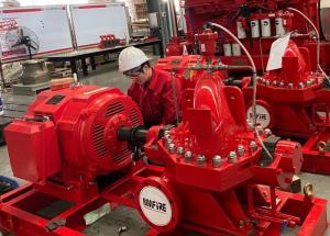 Quality NM FIRE Ul Fm Approved Fire Pumps / 300GPM @ 125M Head Electric Fire Fighting Pump wholesale