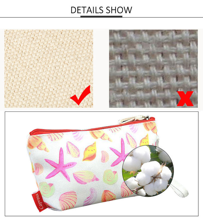 Fashion Polyester Print Portable Travel Makeup Wash Bag Colorful