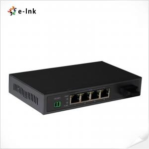 China 48V Power Over Ethernet Switch 10/100/1000 Mbps Fiber To Copper Web Managed Ethernet Switch on sale