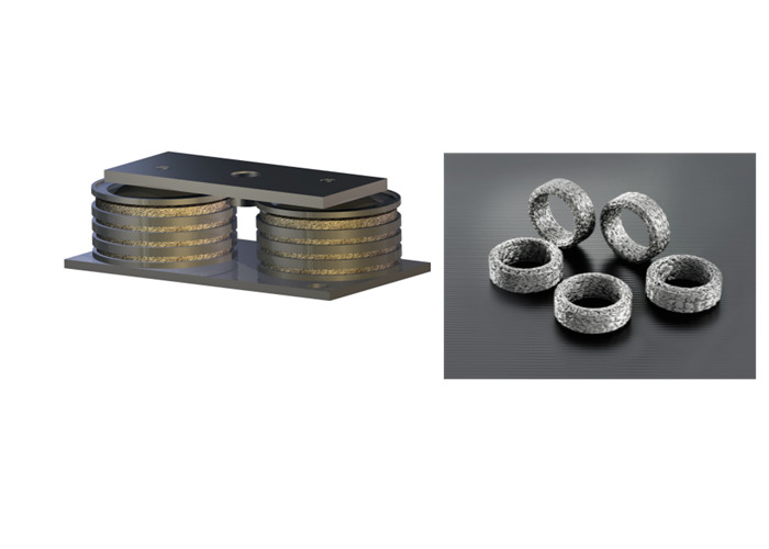 Oil Proof Knitted Wire Mesh Width 1-2000mm For Industrial Filter
