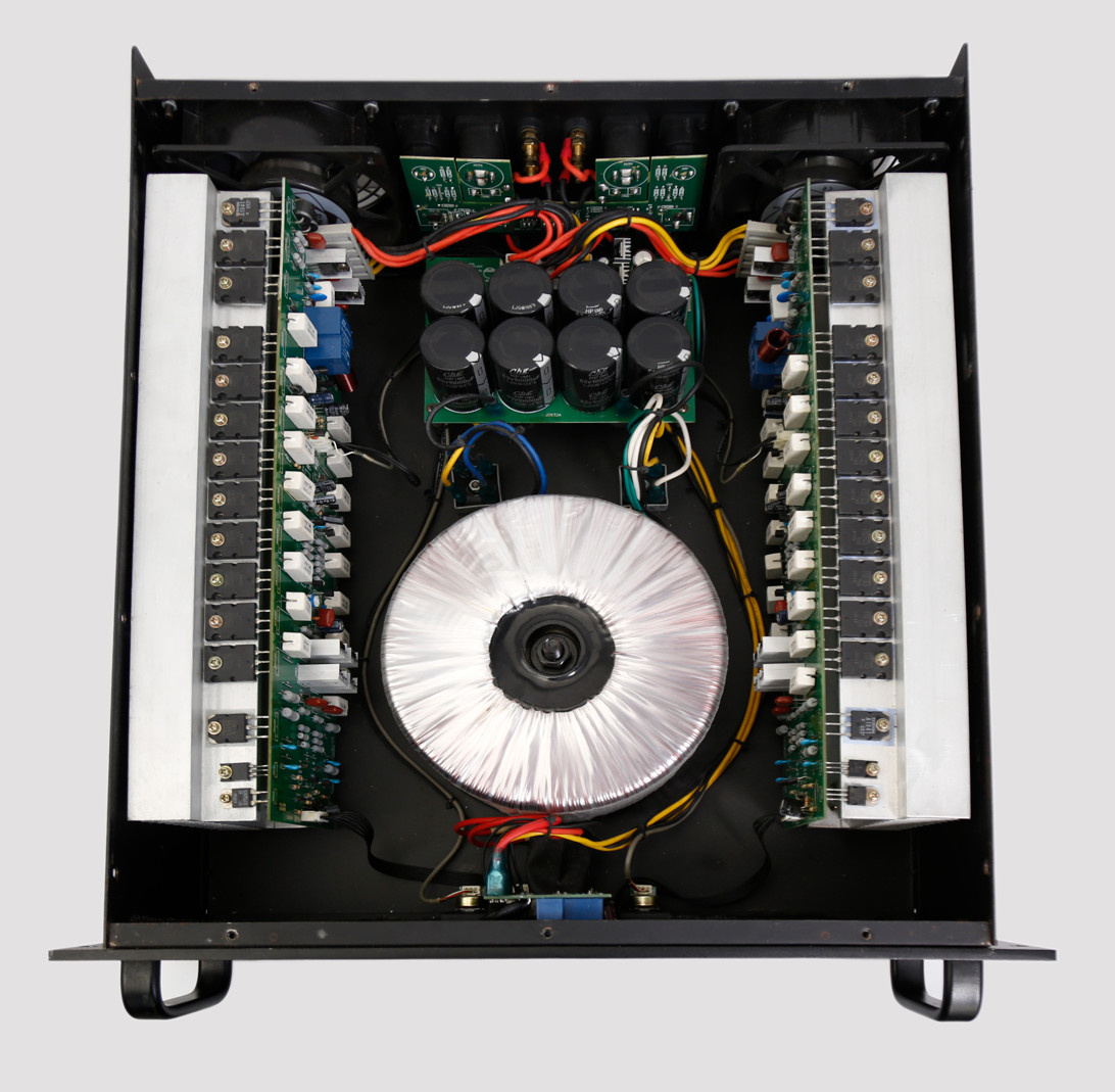 P5 2 X 900W Class H Power Amplifier , Music Power Amplifier 2 Channel
