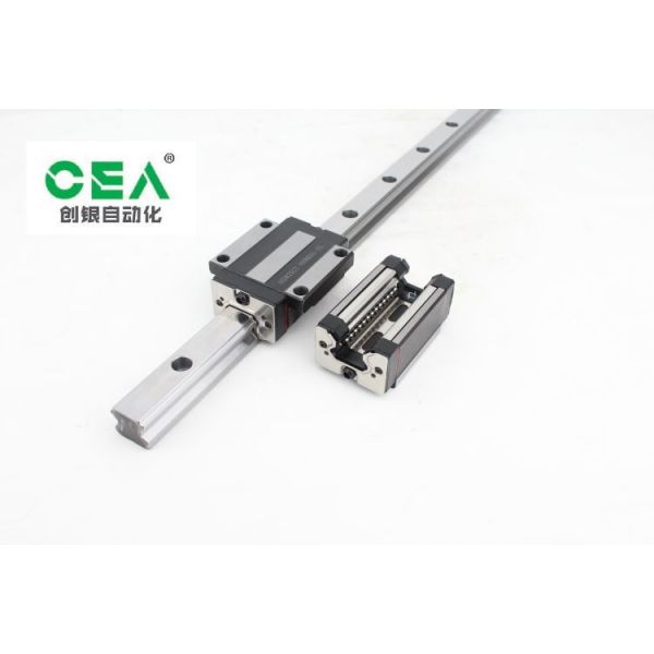 35mm Cast Steel Heavy Duty Linear Motion Guide Rails 1000mm 2000mm 3000mm Adjustable Conveyor
