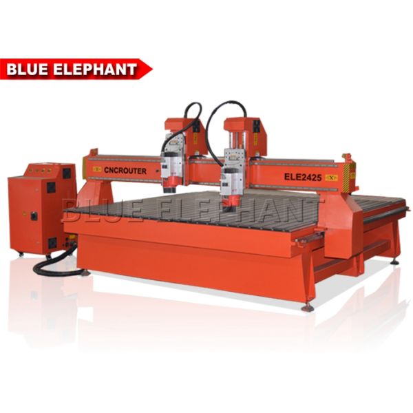 YASKAWA servo motor and driver imported from Japan , high precision , ELE 2425 two heads multi spindle machine
