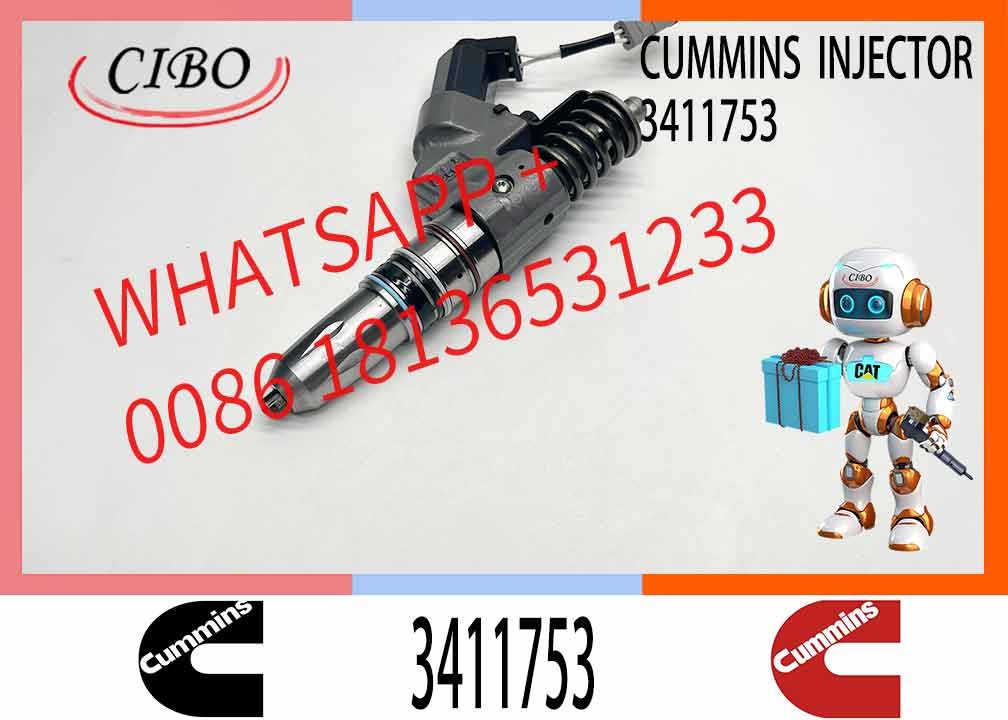 Construction Machinery Parts Fuel Injector Diesel Fuel Injector 3411754 3411755 492825 4928517 For CUMMINS Diesel Engine