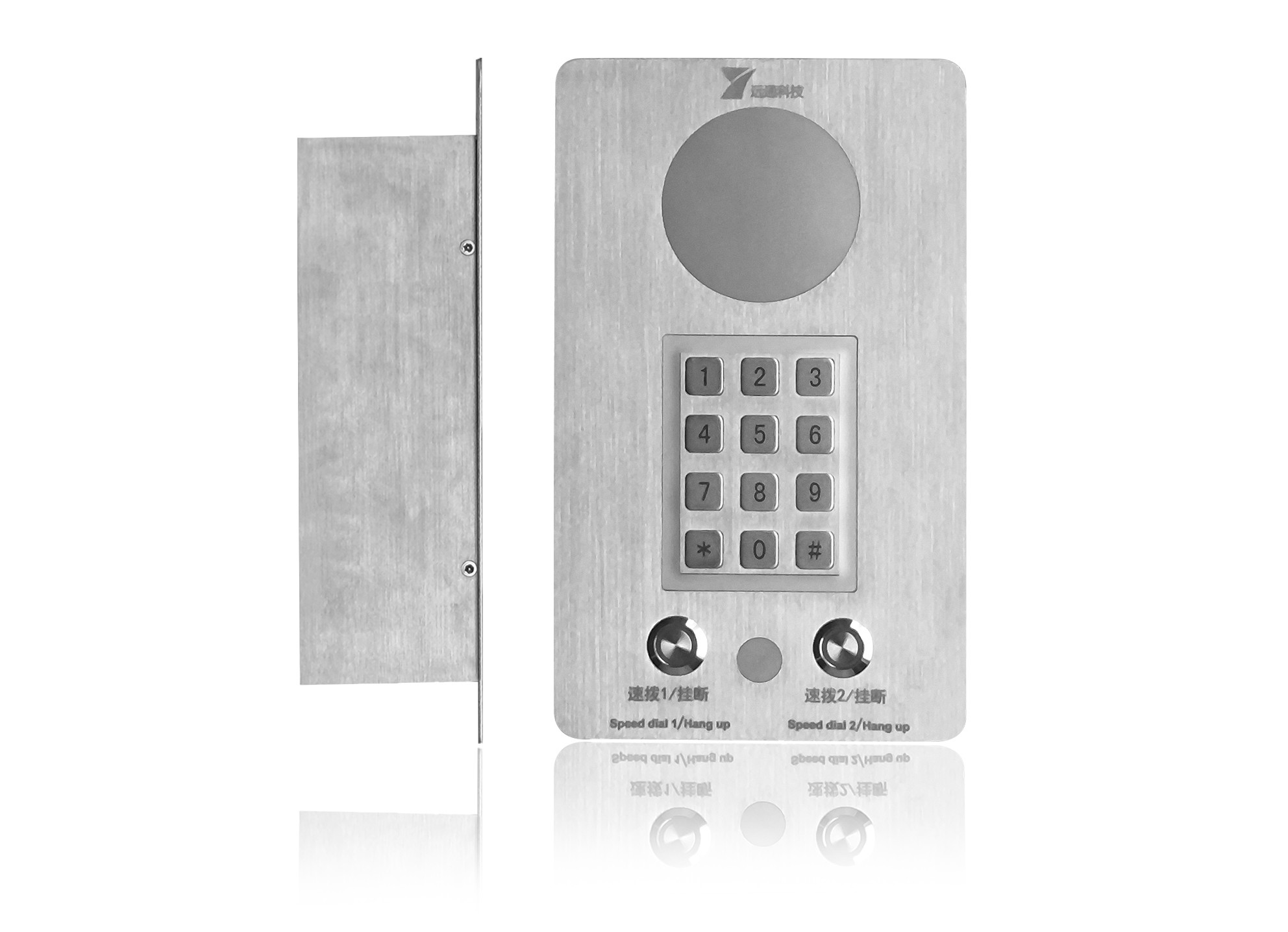 Point To Point Clean Room Telephone 304ss Vandal Proof IP66 Handsfree