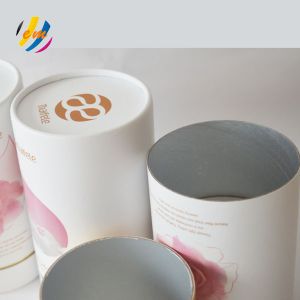 Biodegradable Kraft White Paper Tube Packaging For Women Bra