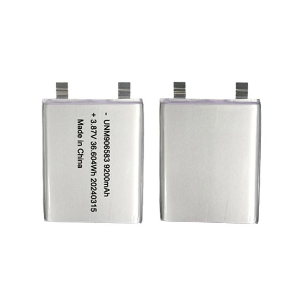 3.87V 9200mAh 906583 High Voltage Lithium Ion Battery Pack For Power Bank