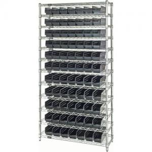 China Chrome Plated Wire Mesh Shelves , Industrial Wire Rack For Clean Room / Workshop on sale