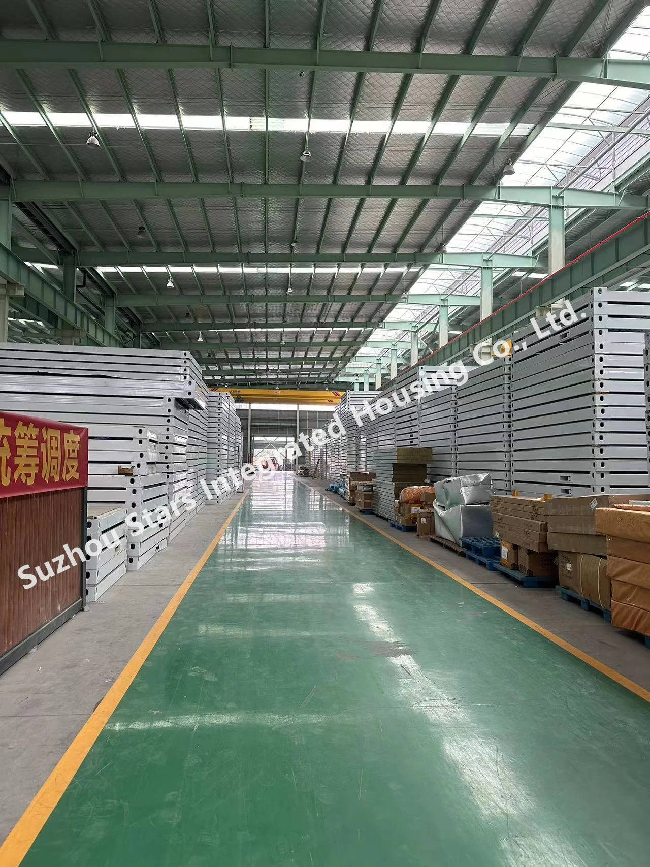 PPGI Color Steel Sandwich Panel Fireproof Rock Wool Foam Composite Steel Plate