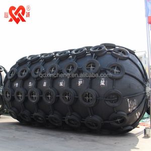 Ship Protection Pneumatic Rubber Fender with Black Coating