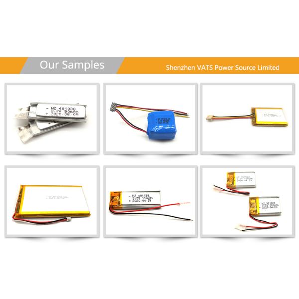 3.8V 2700mAh Lithium Polymer Battery 603779 Size Rechargeable LiPo Battery for Consumer Electronics