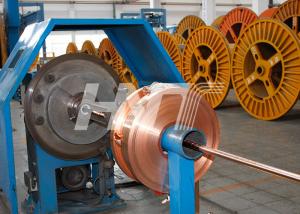 China High Speed Copper Tape Armouring Machine for Power Cable on sale