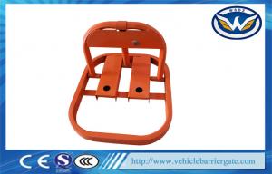 Quality Orange O Shape Manual Key Car Key Lock Parking Lock Waterproof  1 year Warranty wholesale