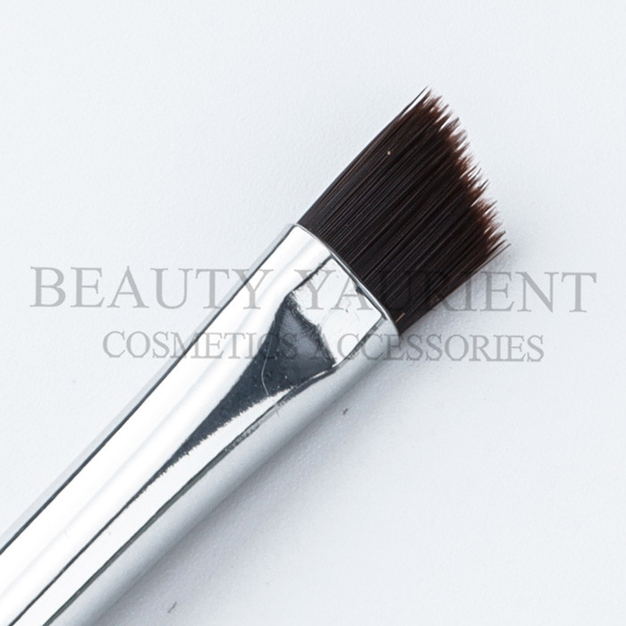 Nylon Hair 6cm Short Eyebrow Brush Angled Eye Brush Eco Friendly