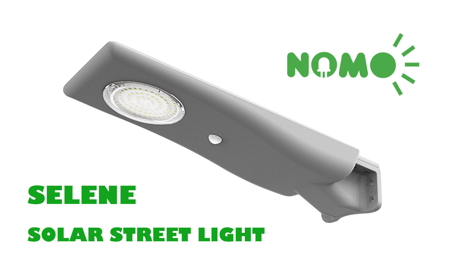High Output Wireless Solar Powered Led Street Lights 15 W No Grid Connection