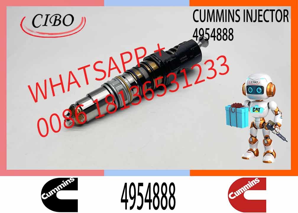 Diesel Engine Fuel Injector Nozzle OEM 4954888 For Cummins QSX15 ISX15 Engine