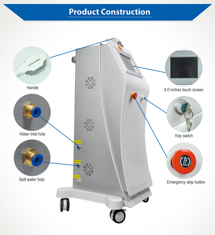 Best Factory Price OPT SHR Hair Removal Skin Rejuvenation Ice Laser Therapy Machine