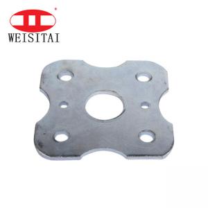 Quality Q235 Steel Korea Type Shoring Prop Base Plate Steel Scaffolding Prop Parts wholesale