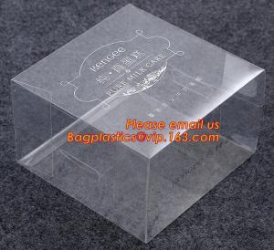 Quality Oem Clear Plastic Soft Crease Folding Box For Brush Packaging, Plastic Boxes PVC Plastic Rectangle Fold Box Packaging PV wholesale
