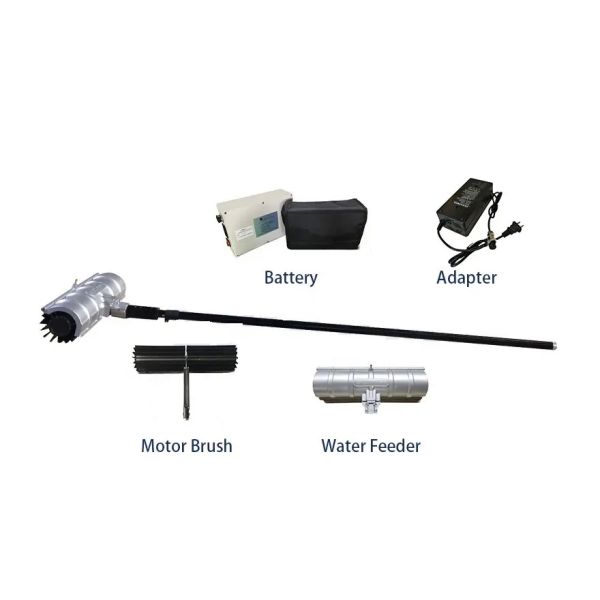 DC 24v Solar Panel Washing Machine Electric Customized For PV Panels