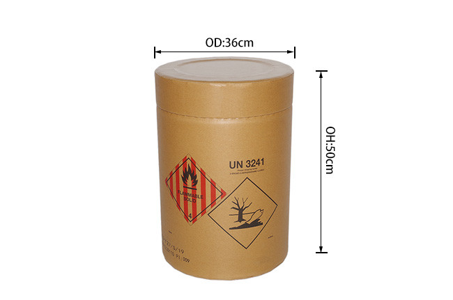 Pure Kraft Paper Drum For Inositol | 25kg Food-Grade Packaging | Moisture-Proof & Eco-Friendly | Pharma/Nutraceutical Use