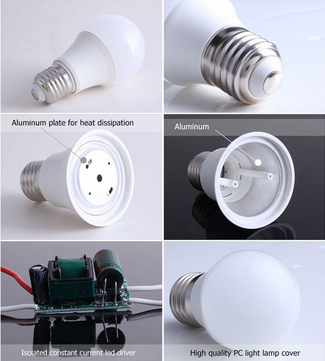 AC85-265V e27 led bulb 9w LED Bulb ODM
