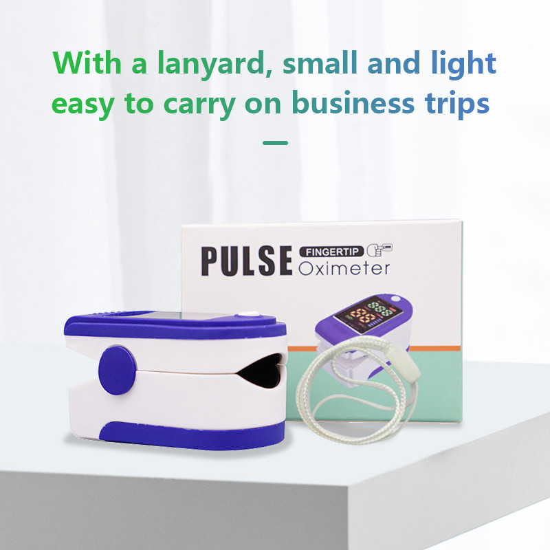 Electronic Finger Clip Pulse Oximeter Multidirectional TFT Large Screen Display