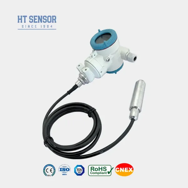 Stainless Steel IP68 Waterproof Liquid Level Transmitter for Water Pressure and Fuel Level Sensor