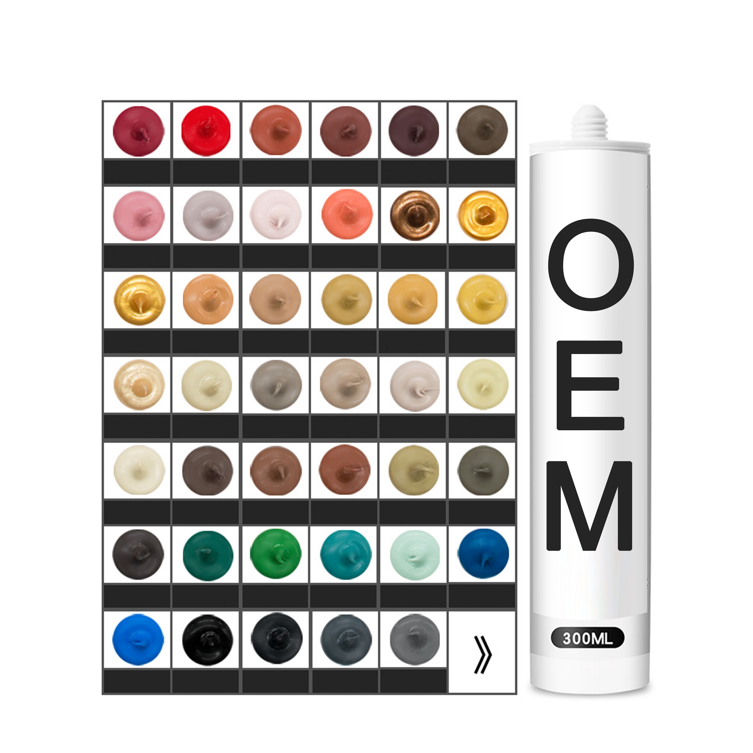 ABM Window and door neutral / acetic silicone sealant factory