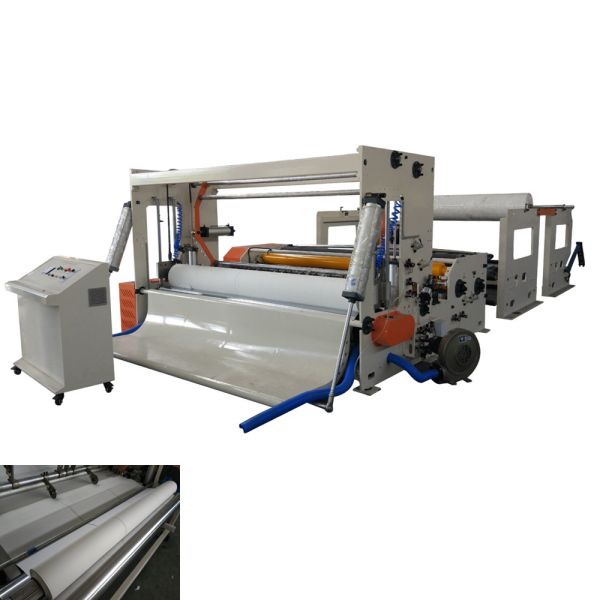 Slitting Rewinding Machine , Paper Slitter Rewinder Machine Napkin paper base