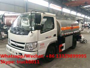 China China wholesale cheapest price mini 2,000Liters Shifeng Brand 4*2 LHD fuel tank truck, smallest oil tank vehicle on sale