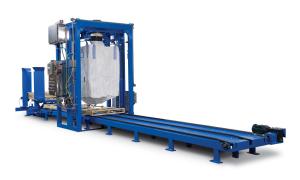 Quality 1 Tonne Candy Jumbo Bagging Machine For Rice Grain Big Bag Loading System wholesale