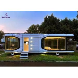 China 11.5×3.3×3.3 meters Space Capsule House with Smart Home Integration and Aerospace-Grade Aluminum Construction on sale