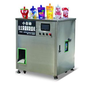 Quality Automatic Juice Pouch Filling Machine , Filling And Capping Machine wholesale