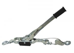 Quality Double Gear 4 Ton Cable Puller 8000 lbs / Wire Rope Ratchet Puller SDB8041 wholesale
