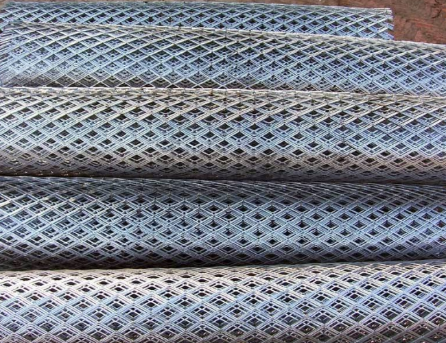 Galvanized Expanded Metal Mesh Sheet 4x8ft Diamond 25x35mm