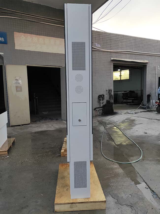 55 Inch Outdoor LCD Sign Board HD Display Android / Windows Totem Advertisement Digital Signage Kiosk