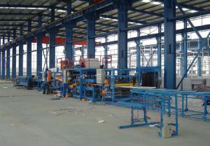 China Roof And Wall Sandwich Panel Production Line, Polystyrene EPS Sandwich Panel Line on sale