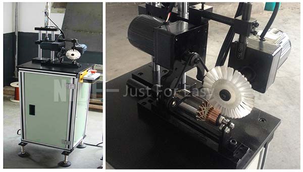 Automatic Commutator Brush Deburring Machine / Small Metal Deburring Machine