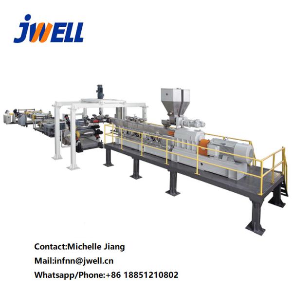 Cheap PLA Palsctic Pvc Ceiling Panel Making Machine With Electrical Cabinet for sale