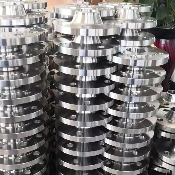 SMLS 4 Inch Weld Neck Flange , ASME SA182 F317L Stainless Steel Lap Joint Flange