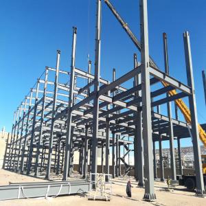 Quality Construction Projects Completion Prefabricated Metal Building With Strong Earthquake Resistance wholesale