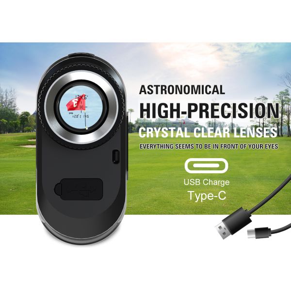 Sport Laser Rangefinders 195g H Telescope for Golf Slope Function 1500m Long Distance Range